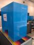 Three-sided custom virus protection counter divider (with blue protective shipping film)